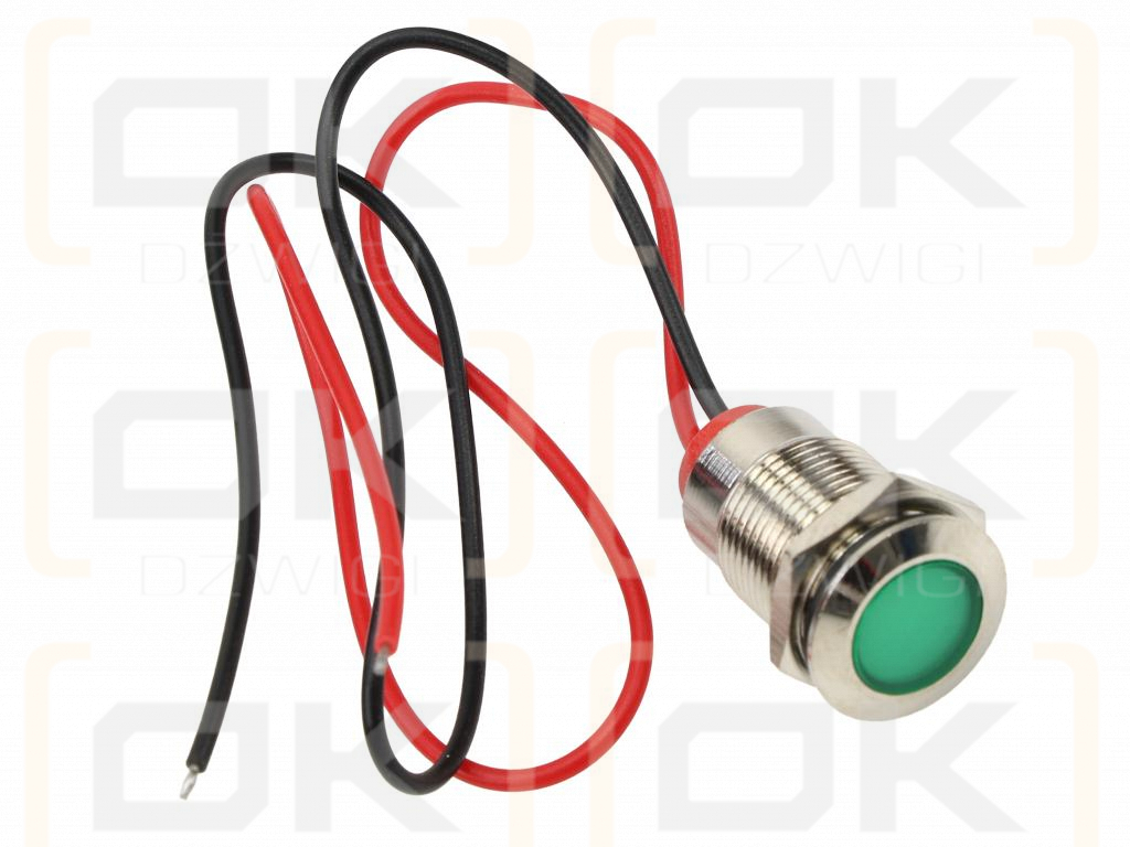 LED indicator lamp FI12 12/24V green