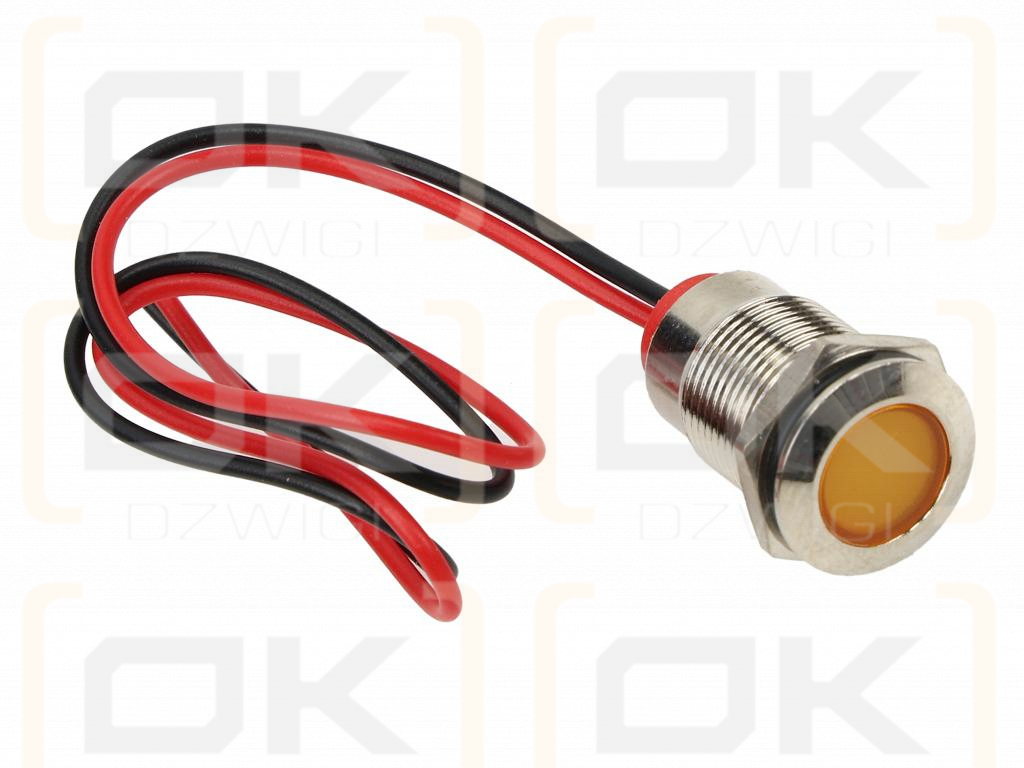 LED indicator lamp FI12 12/24V orange