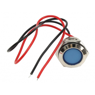 LED indicator lamp FI16 12/24V blue