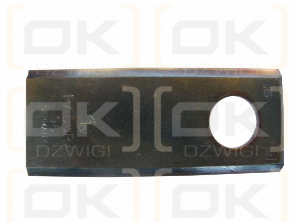 Knife, rotary mower blade (Polish) RASSPE 96mm (sold in 25 pieces)
