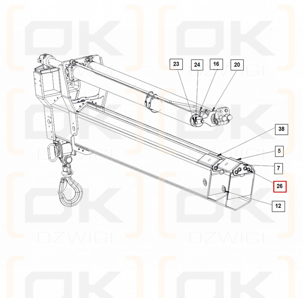 Hiab screw