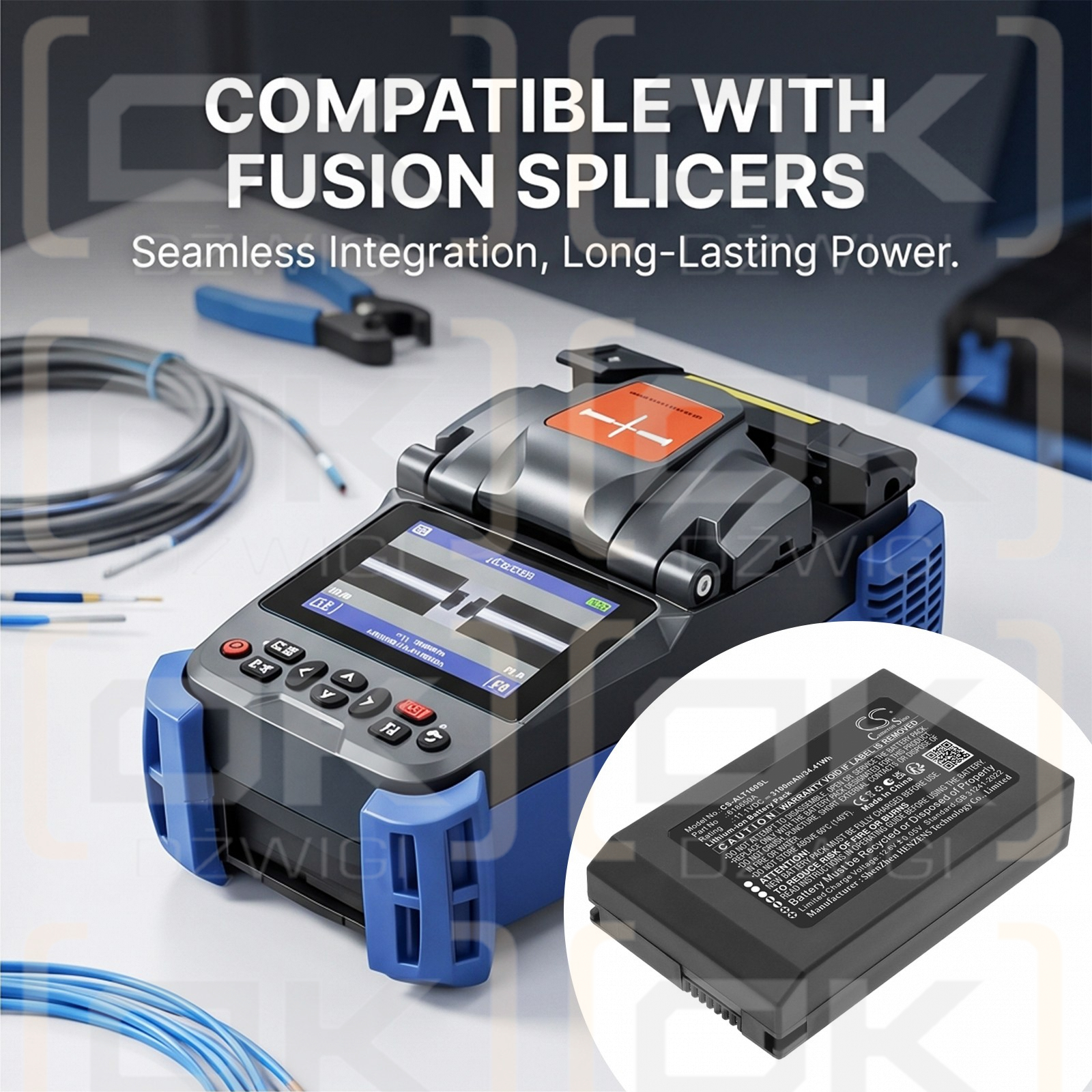 Batería de repuesto para Eloik T16 / 618650A 3100 mAh Li-ion 11.1 V (Cameron Sino)