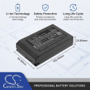 Batería de repuesto para Eloik T16 / 618650A 3100 mAh Li-ion 11.1 V (Cameron Sino)