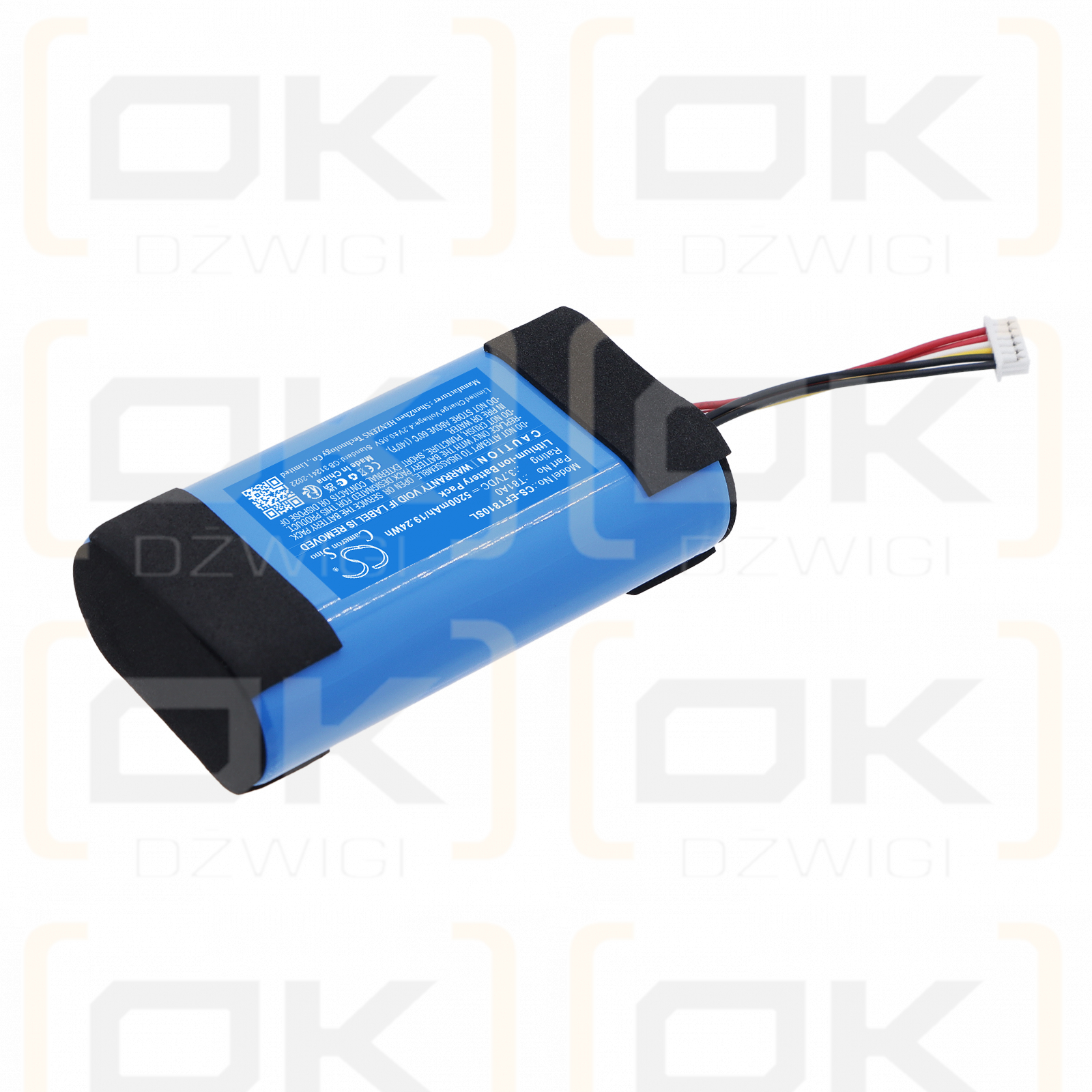 Ersatzakku für Eufy T81A0 / T81A0 5200mAh Li-Ion 3,7V (Cameron Sino)