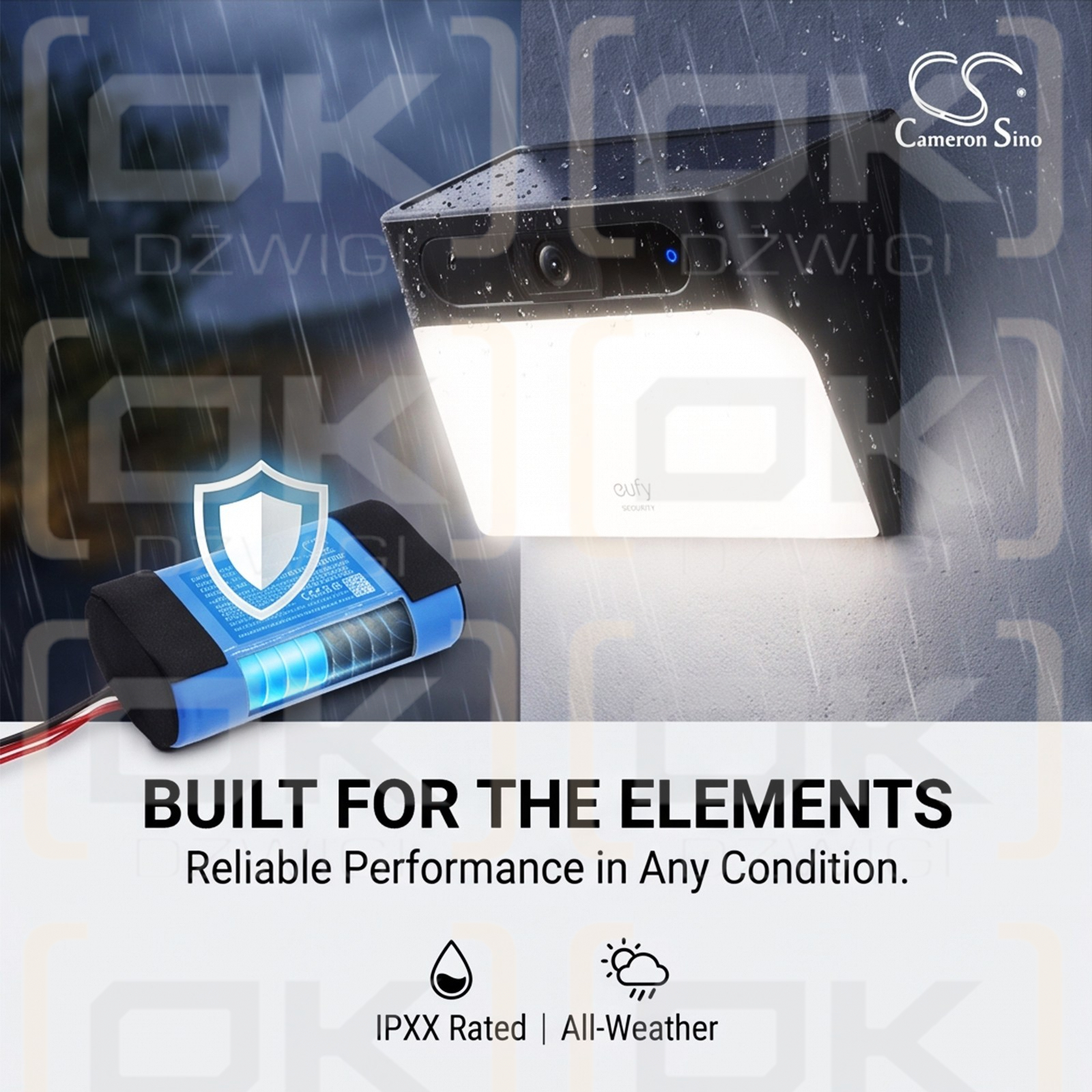 Ersatzakku für Eufy T81A0 / T81A0 5200mAh Li-Ion 3,7V (Cameron Sino)