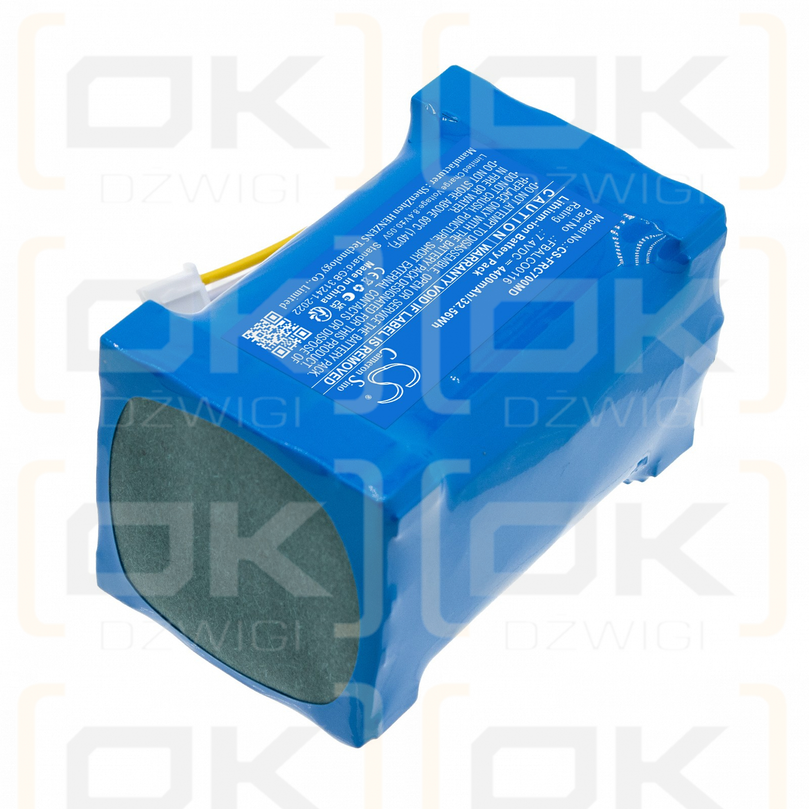 Сменный аккумулятор для топливного насоса Fresenius DC7 / FBALCO0116 4400 мАч Li-ion 7,4 В (Cameron Sino)