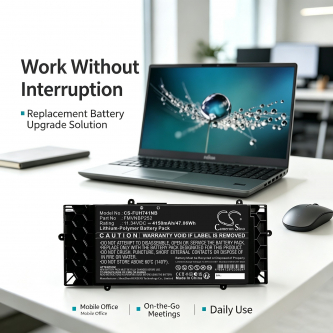 Replacement Battery for Fujitsu LifeBook U7511/G / CP801784-04 4150 mAh Li-Polymer 11.34 V (Cameron Sino)