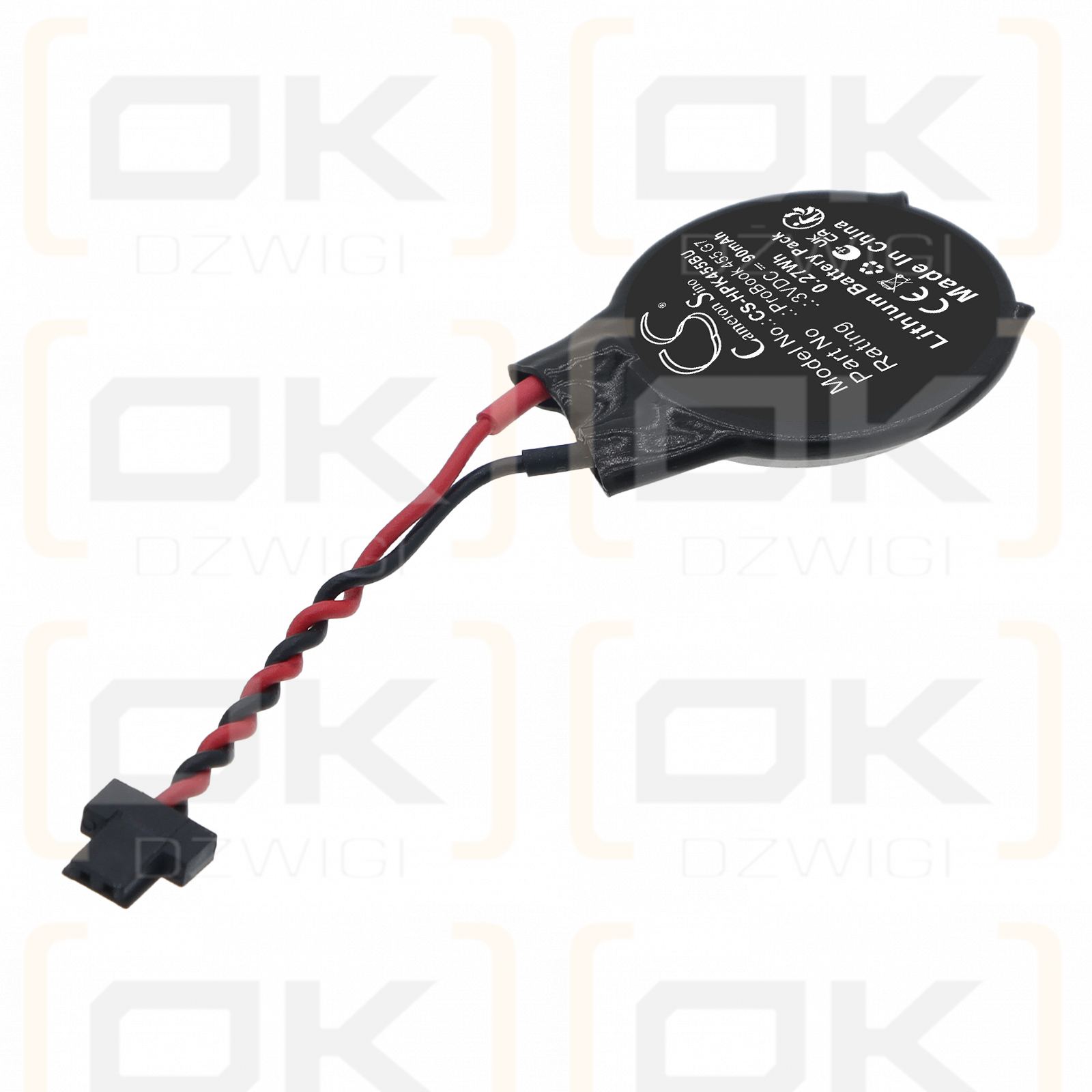 Batería de repuesto para HP ProBook 455 G7, 90 mAh, litio, 3 V (Cameron Sino)