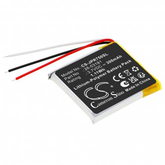 Batería de repuesto para Jabra WHB051HS / 26-03181, 300 mAh, polímero de litio, 3,7 V (Cameron Sino)