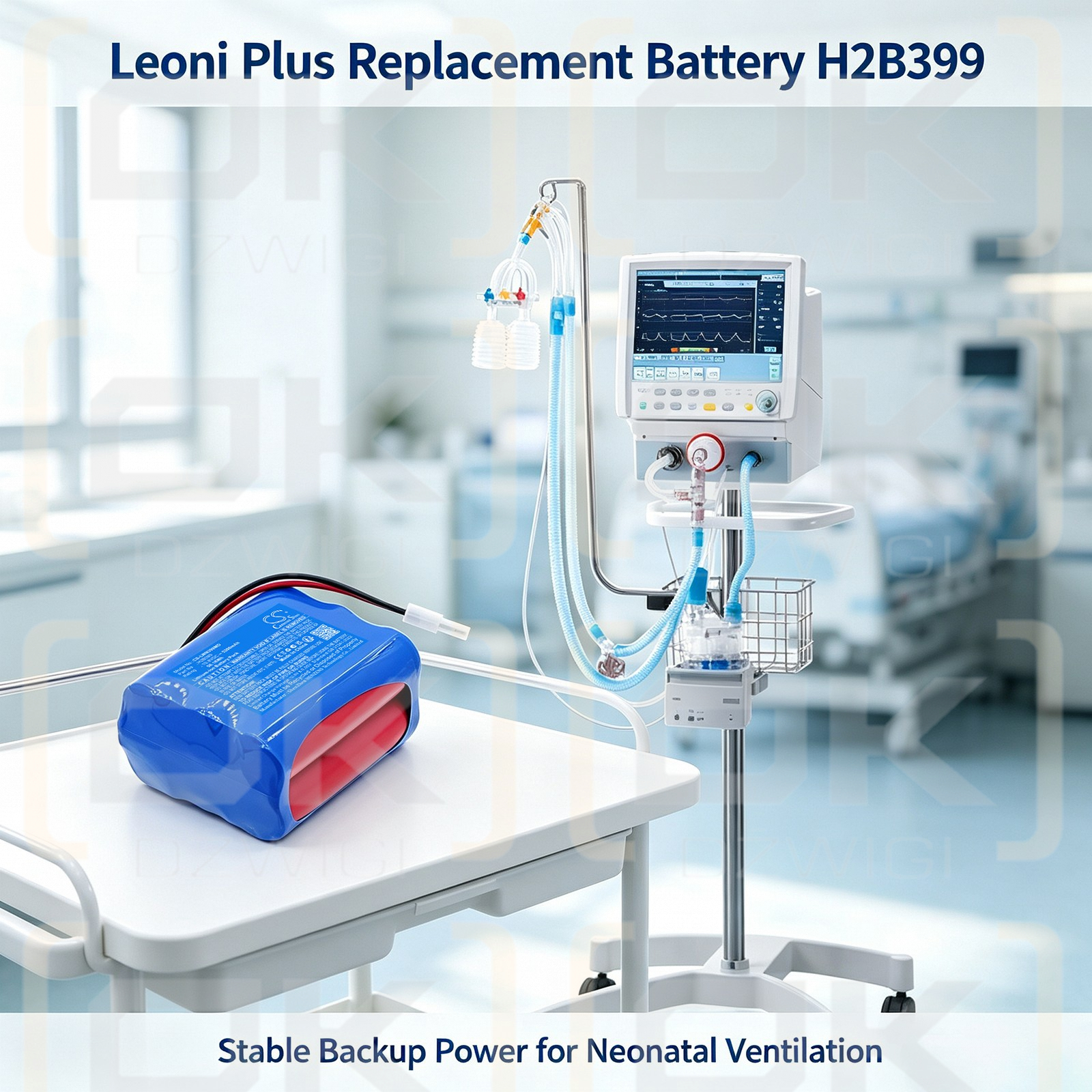 Bateria zamienna do Lowenstein Leoni Plus /  208700 5200 mAh Li-ion 10.8 V (Cameron Sino)