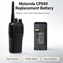Batería de repuesto para Motorola PR400 / MNN4254AR, 2700 mAh, iones de litio, 7,4 V (Cameron Sino)