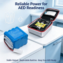 Batería de repuesto para METals PRO AED 4500 mAh Li-MnO2 12V (Cameron Sino)