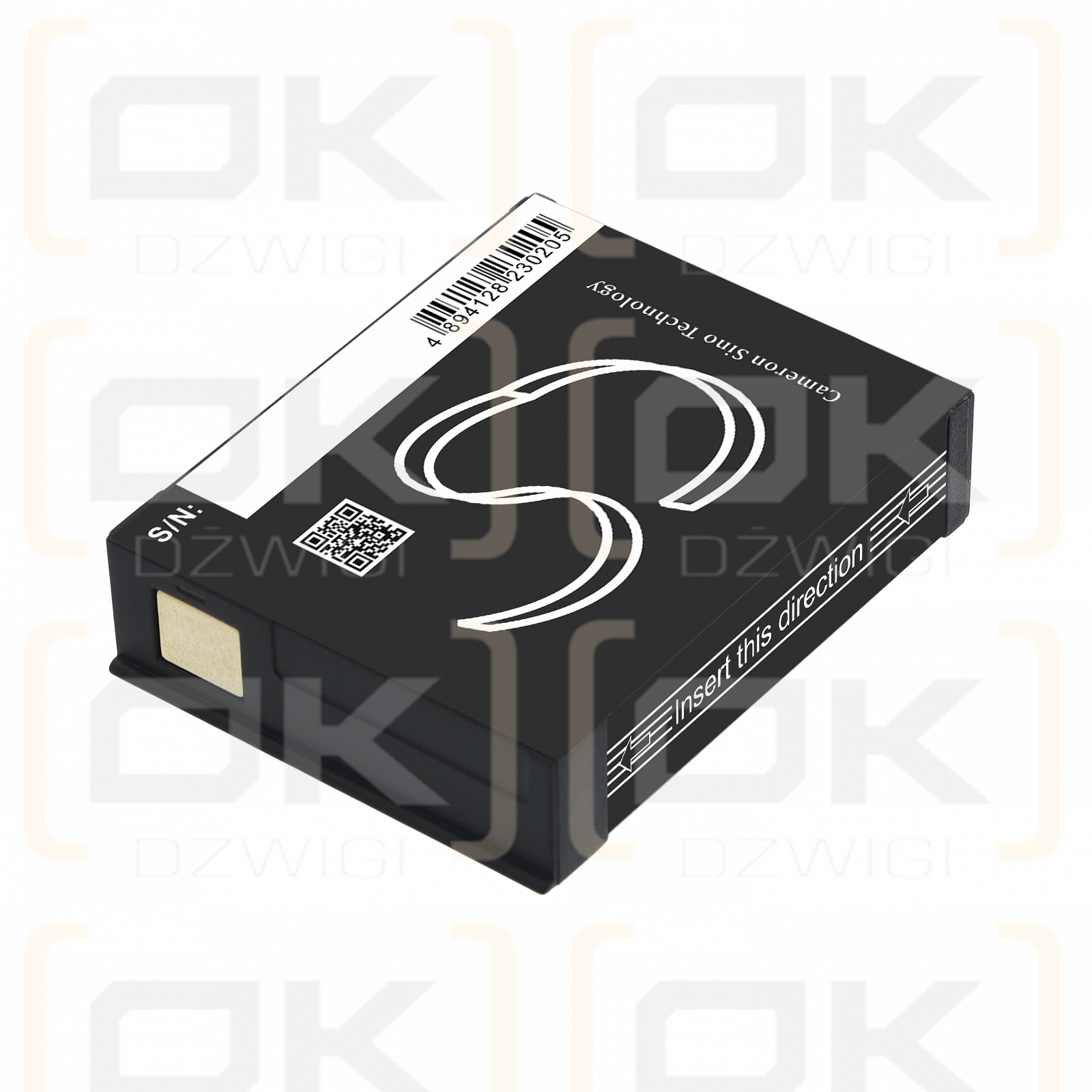 Replacement battery for Suprabeam S4 / 951.026 1000 mAh Li-Polymer 3.7 V (Cameron Sino)