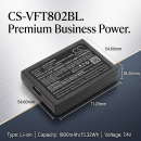 Batería de repuesto para VeriFone Nurit 8020US20 / 802B-WW-M07 1800 mAh Li-ion 7,4 V (Cameron Sino)