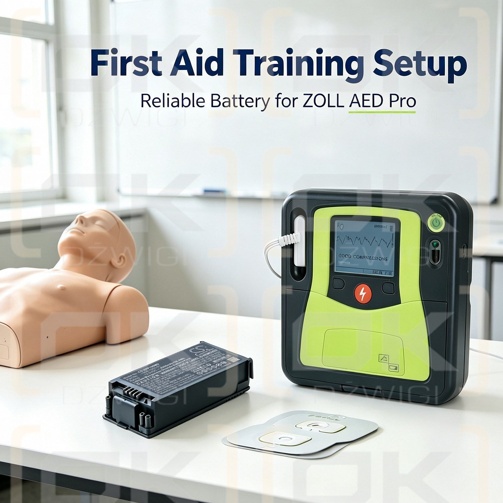 Zoll AED Pro Ersatzakku / 1008-1003-01 4200 mAh Li-MnO2 12V (Cameron Sino)