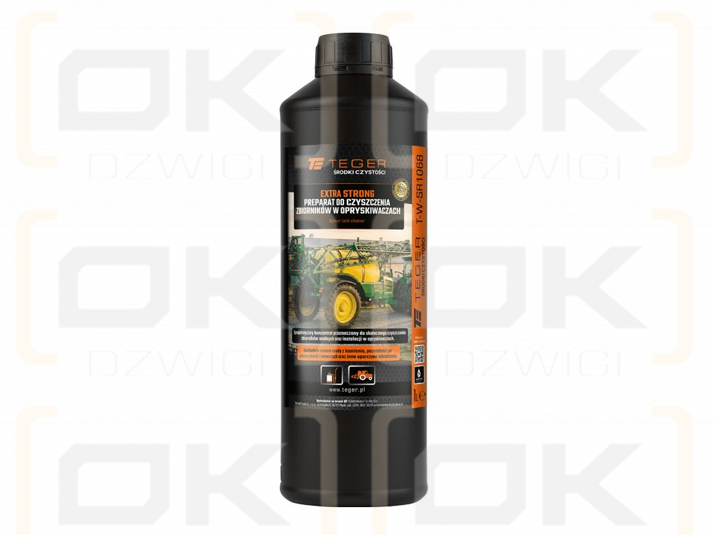 Preparat do czyszczenia zbiorników w opryskiwaczach - EXTRA STRONG, 1l - koncentrat, Teger