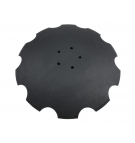 Zahnscheibe Z-10 fi 520, Aufnahme 5/105 mm, Dicke 6 mm, Anwendung Horsch 28071305, Waryński