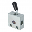 Switching valve G 1/2" BSP, 60l/min, 500bar, Fassi DV007