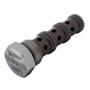 Cartridge valve, flow divider