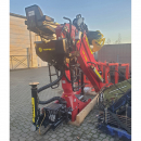 Tajfun Liv 120Z.96 hydraulic crane with a 0.53 grab and a 10t rotator