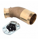 Suction port Hydro Leduc 42 "; 43mm - 45 °