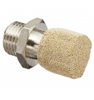 Parker legris G1 / 8 "silencer; brass and sintered bronze