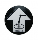 Atlas pictogram - Crane column clockwise rotation