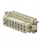 Connector: HAN; female; Han A; PIN: 16; 16+PE; size 16A (1-16)