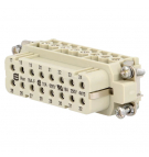 Connector: HAN; female; Han A; PIN: 16; 16 + PE; size 32A (17-32)