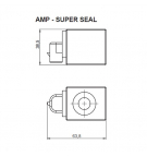 Coil 24VDC 22W fi13 h = 38.5mm
