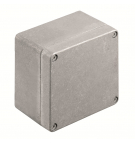 Aluminum housing Klippon K41, 120x122x81 (Natural, CR)