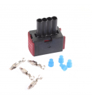 Danfoss AMP Black Di solenoid plug