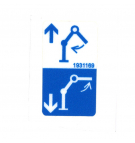 Effer pictogram - auxiliary arm