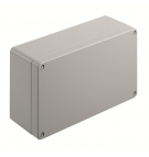 Aluminum housing Klippon K61, 160x260x91 (RAL 7001, Silicone)