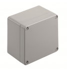 Aluminum housing Klippon K41, 120x122x81 (RAL 7001, Silicone)