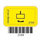 Pictogram - rotation of the basket to the right