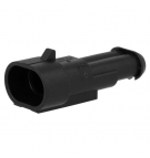 Superseal 1.5 connector housing, plug, male PIN: 2