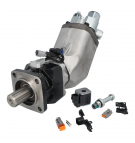 Parker F3-101-R_-__-_-510 hydraulic pump; 24V