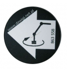 Atlas pictogram - Crane rotation