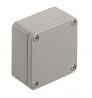 Aluminum housing Klippon K01, 64x58x34 (RAL 7001, CR)