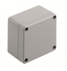 Aluminum housing Klippon K1, 70x70x45 (RAL 7001, CR)