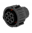 Connector: circular; 1.5mm System; plug; female; PIN: 7; on the cable