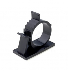 Adhesive holder 22.2 - 25.4 mm, black