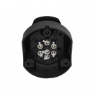 Towbar electrical socket, 7-pin