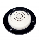 Spherical spirit level 43mm, bubble 0-3 degrees