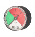 Argo Hytos oil contamination indicator with M12 x 1.5 rear connection; 0-6 bar; NS 40mm