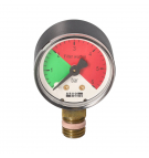 Argo Hytos oil contamination indicator with M12 x 1.5 bottom connection; 0-6 bar; NS 40mm