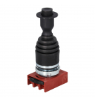 Joystick, 4-position metal manipulator with lock (184741)