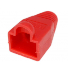 PLUG SHIELD RJ45 6,5MM RED