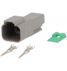 Complete plug Deutsch DT04 female